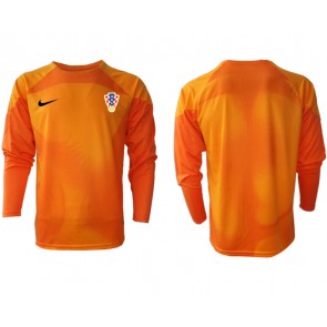 Kroatia Keeper Bortedrakt VM 2022 Langermet